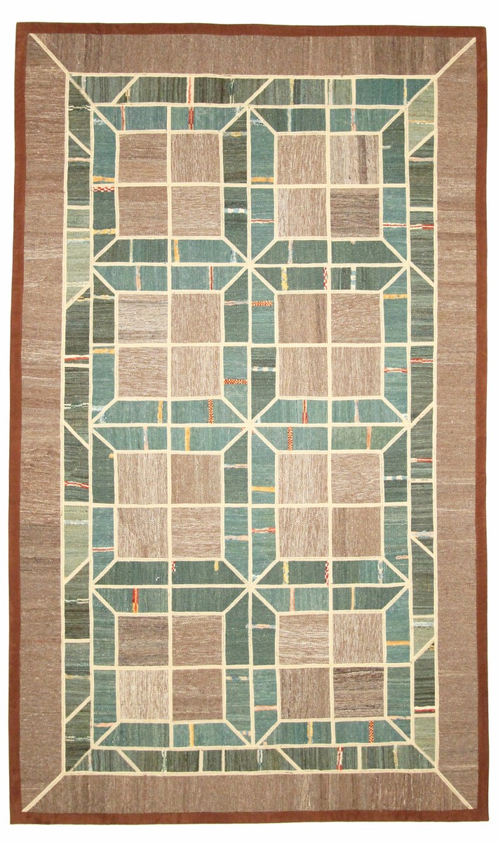 Persisk matta Kilim Patchwork 296x177 296x177, Persisk matta handvävd 