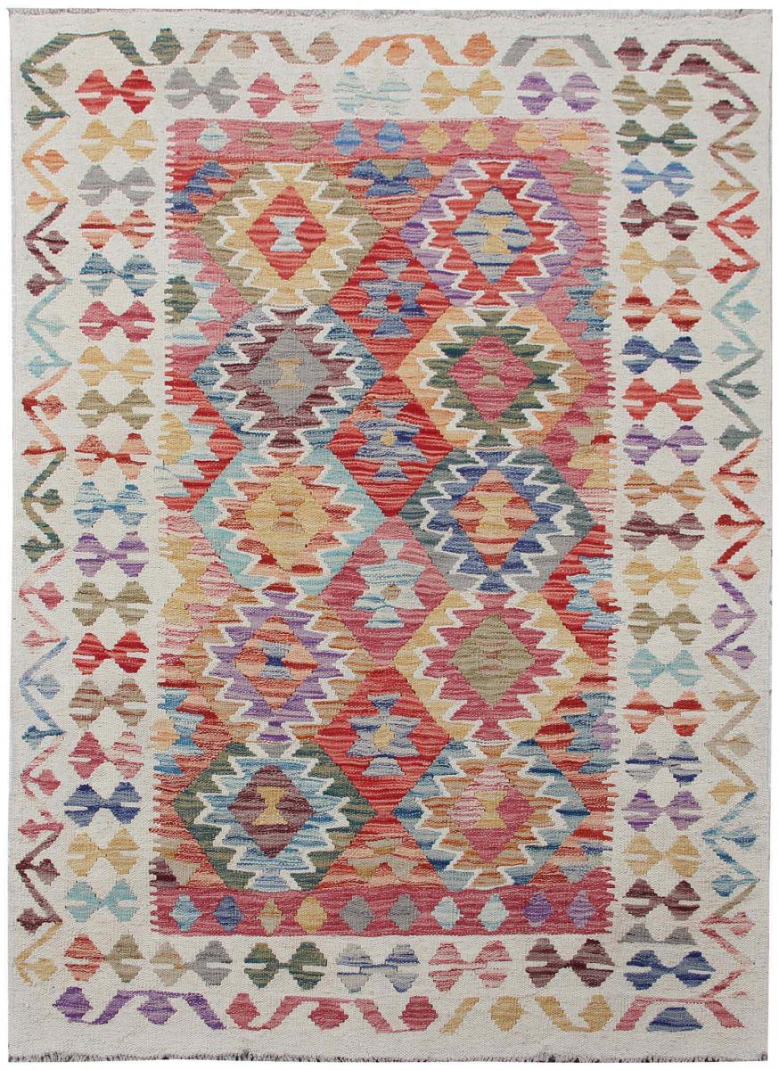 Afghansk tæppe Kelim Afghan 172x125 172x125, Persisk tæppe Håndvævet