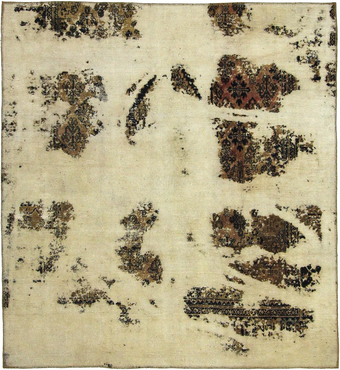  ペルシャ絨毯 Vintage Royal 224x204 224x204,  ペルシャ絨毯 手織り