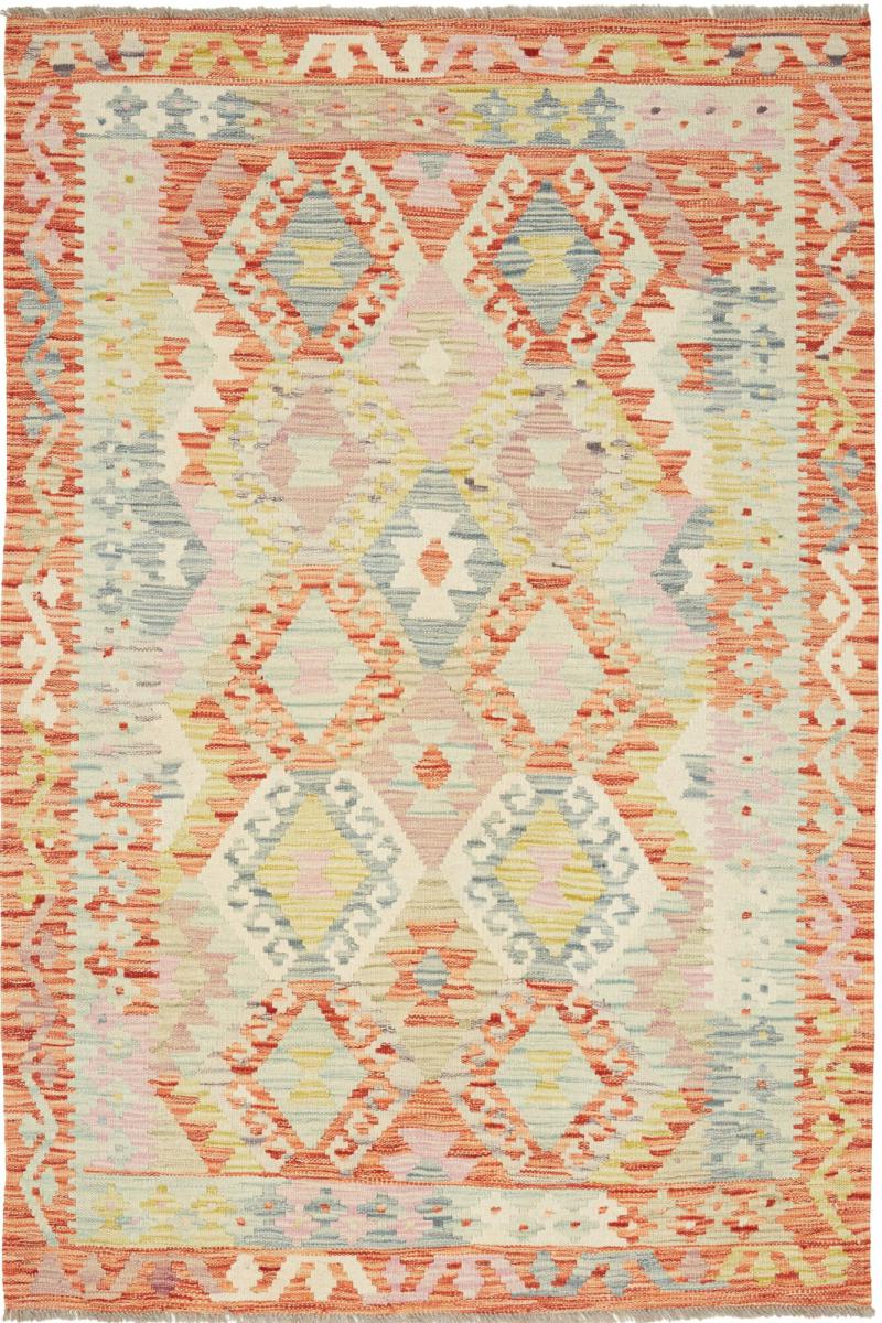 Tapis afghan Kilim Afghan 160x108 160x108, Tapis persan Tissé à la main