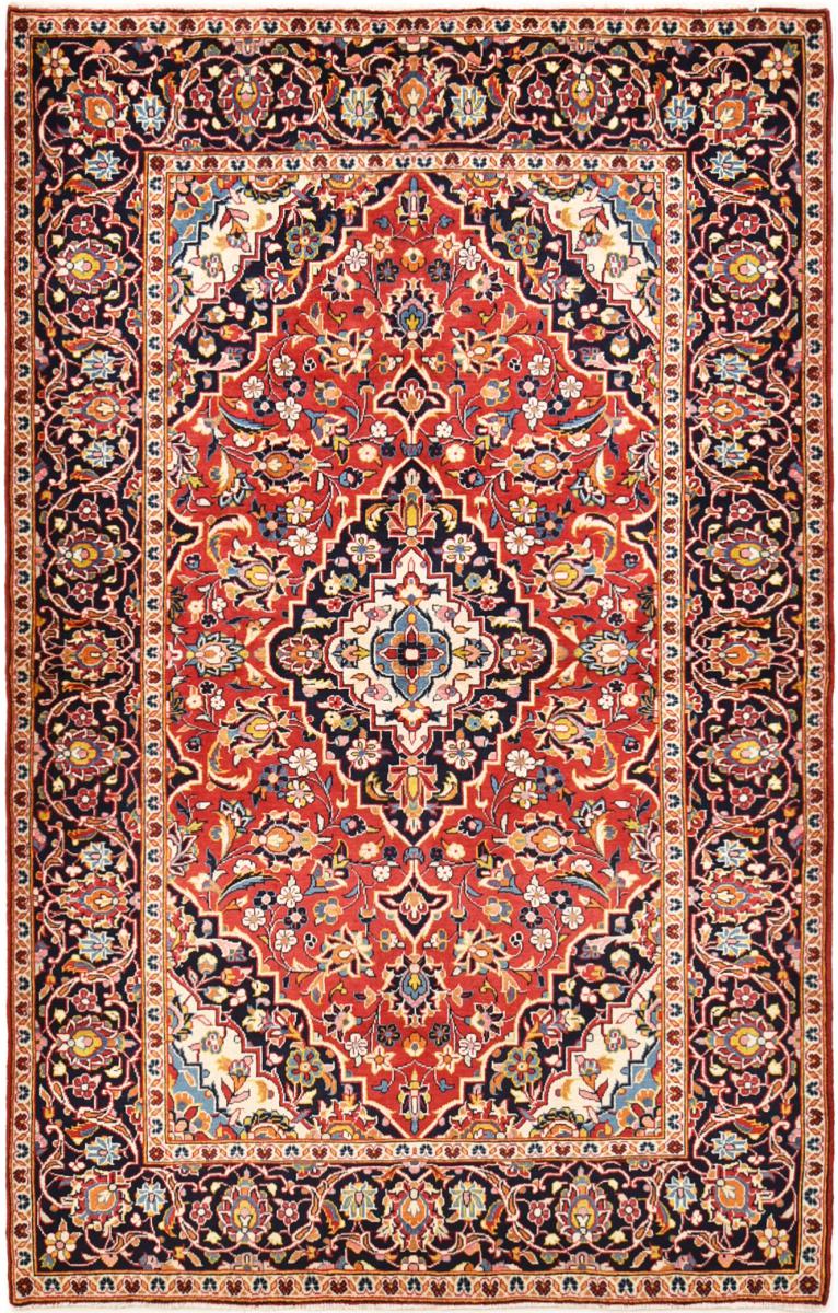 Persian Rug Keshan 7'9"x4'10" 7'9"x4'10", Persian Rug Knotted by hand