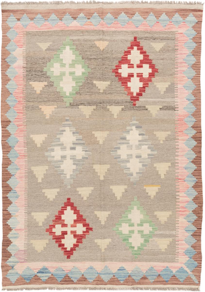 Dywan afgański Kilim Afghan 186x130 186x130, Dywan perski Ręcznie tkane