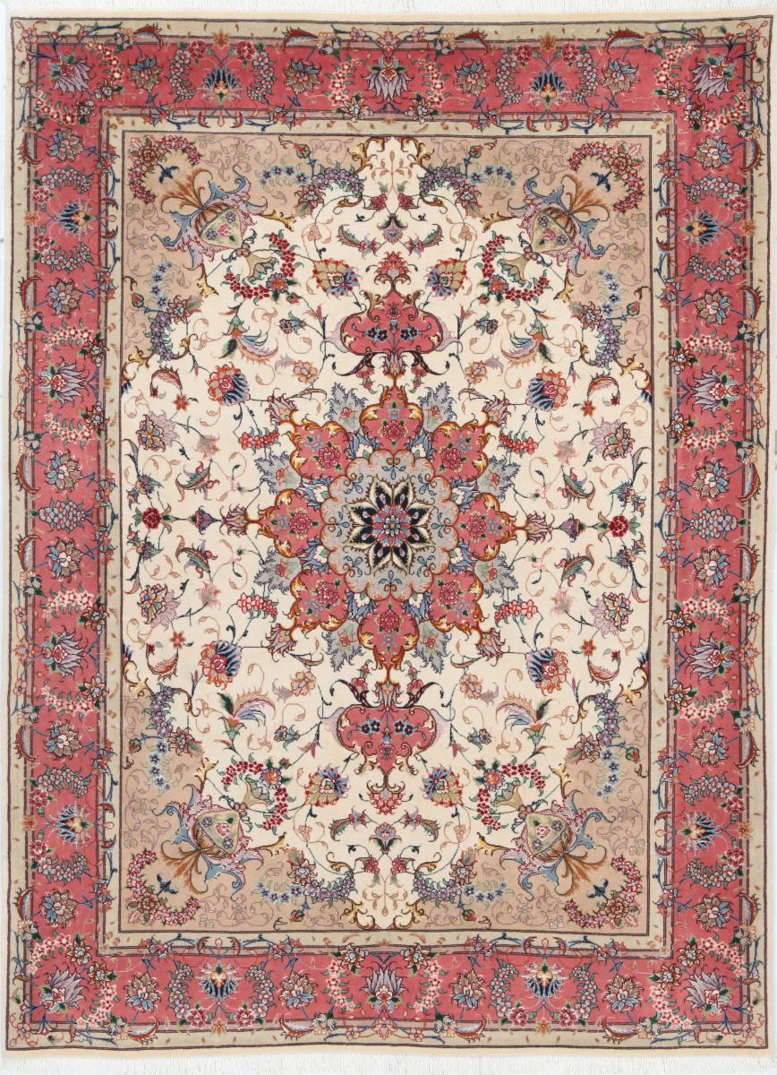 Persialainen matto Tabriz 50Raj 204x147 204x147, Persialainen matto Solmittu käsin