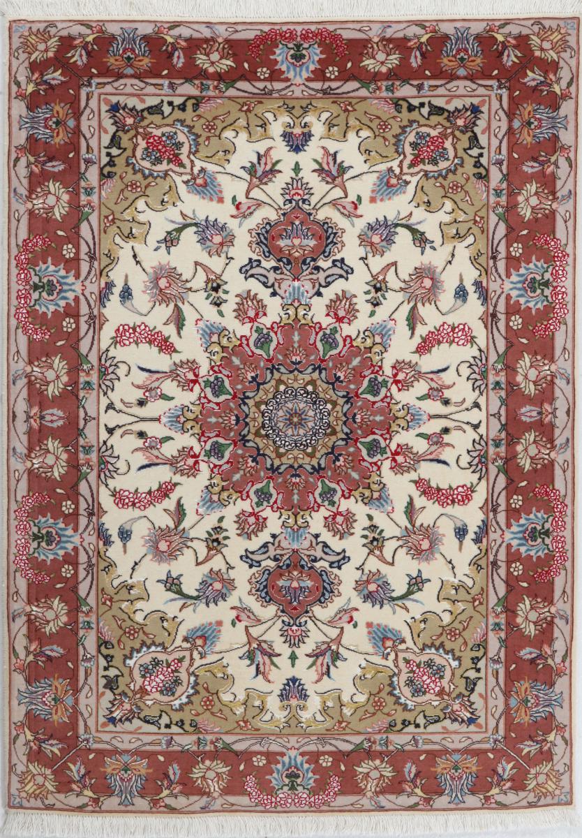 Persian Rug Tabriz 50Raj 144x103 144x103, Persian Rug Knotted by hand
