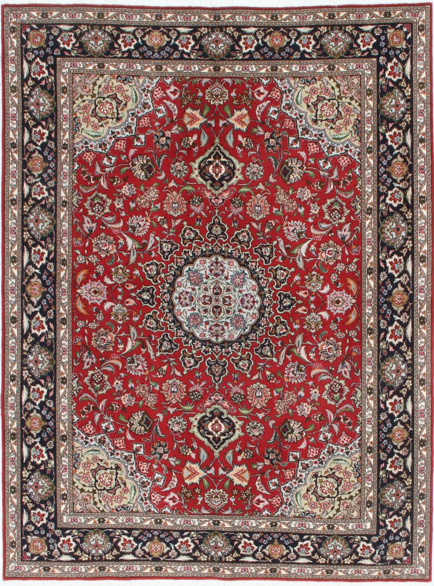 Tapis persan Tabriz 50Raj 203x153 203x153, Tapis persan Noué à la main