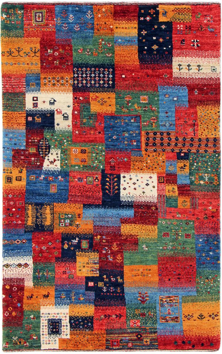  ペルシャ絨毯 ペルシャ ギャッベ ペルシャ ロリbaft Nowbaft 4'0"x2'6" 4'0"x2'6",  ペルシャ絨毯 手織り