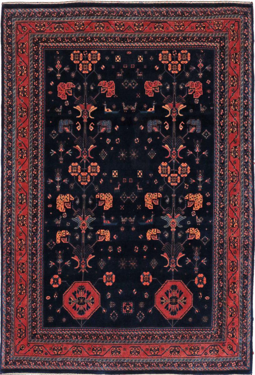 Perzisch tapijt Gabbeh Loribaft 5'10"x3'10" 5'10"x3'10", Perzisch tapijt Handgeknoopte