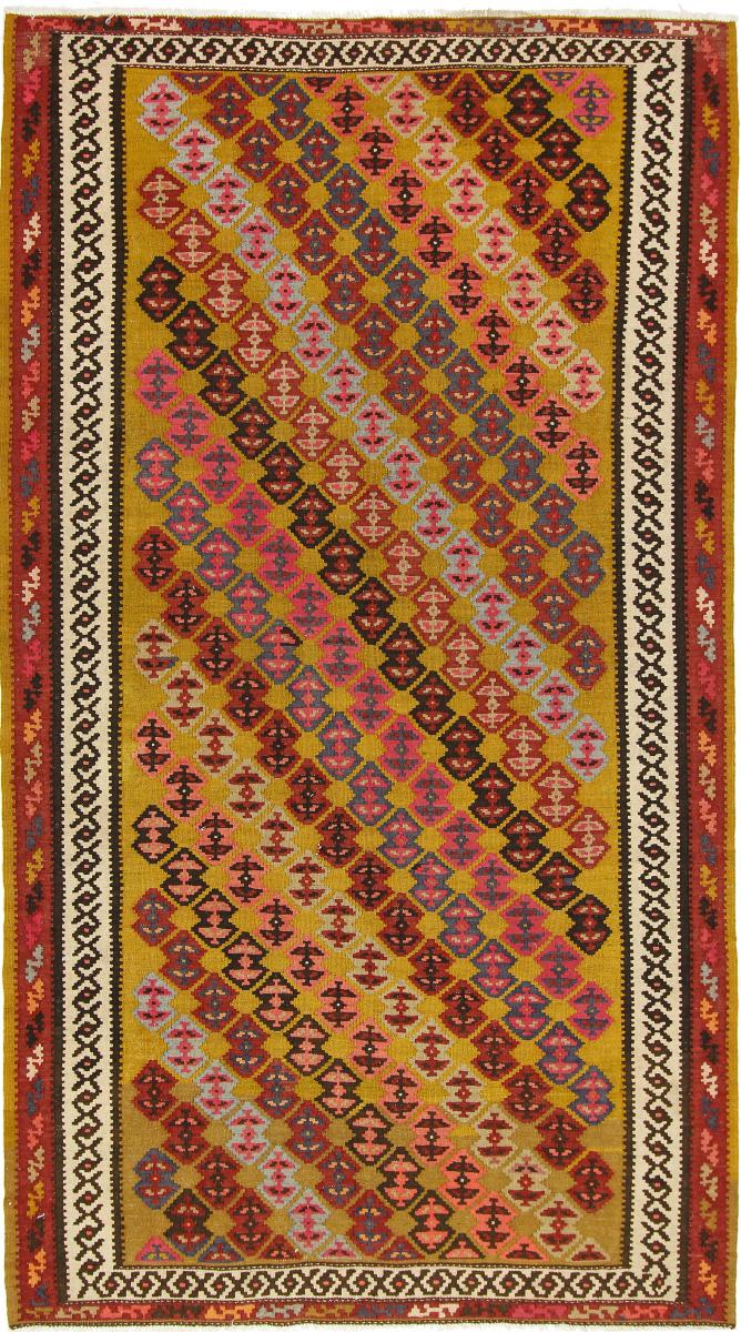 Alfombra persa Kilim Fars Azerbaijan Antiguo 292x165 292x165, Alfombra persa Tejido a mano