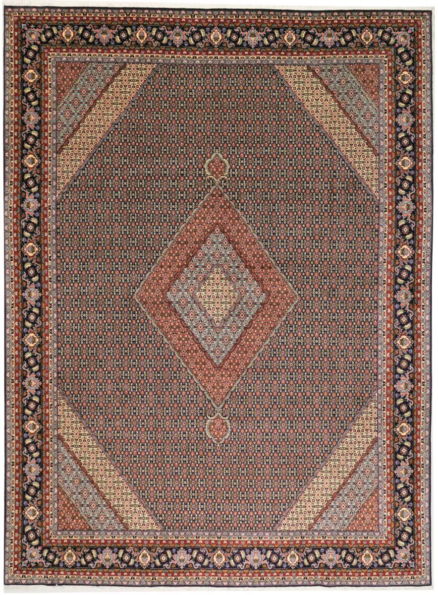 Persialainen matto Tabriz Mahi 50Raj 389x287 389x287, Persialainen matto Solmittu käsin