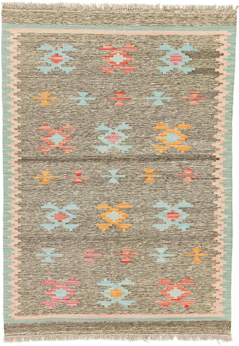 Alfombra afgana Kilim Afghan 145x103 145x103, Alfombra persa Tejido a mano