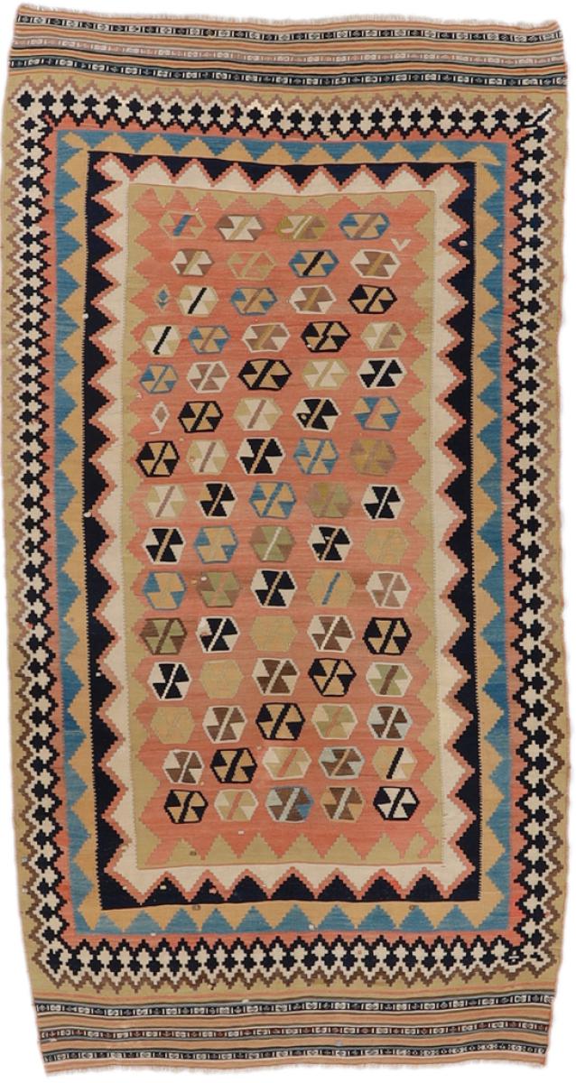 Dywan perski Kilim Fars Ghashghai 8'11"x4'10" 8'11"x4'10", Dywan perski Ręcznie tkane