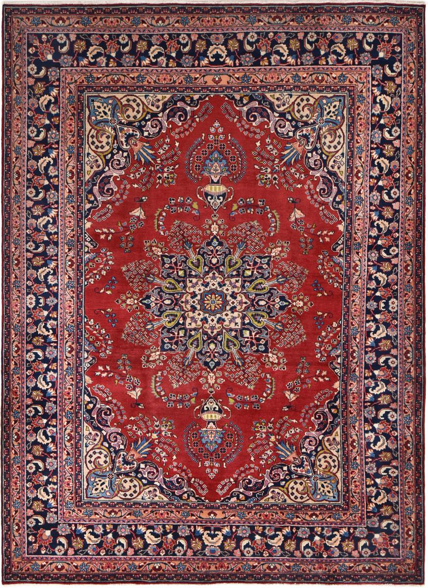 Tapis persan Mashhad Sabzewar 337x247 337x247, Tapis persan Noué à la main