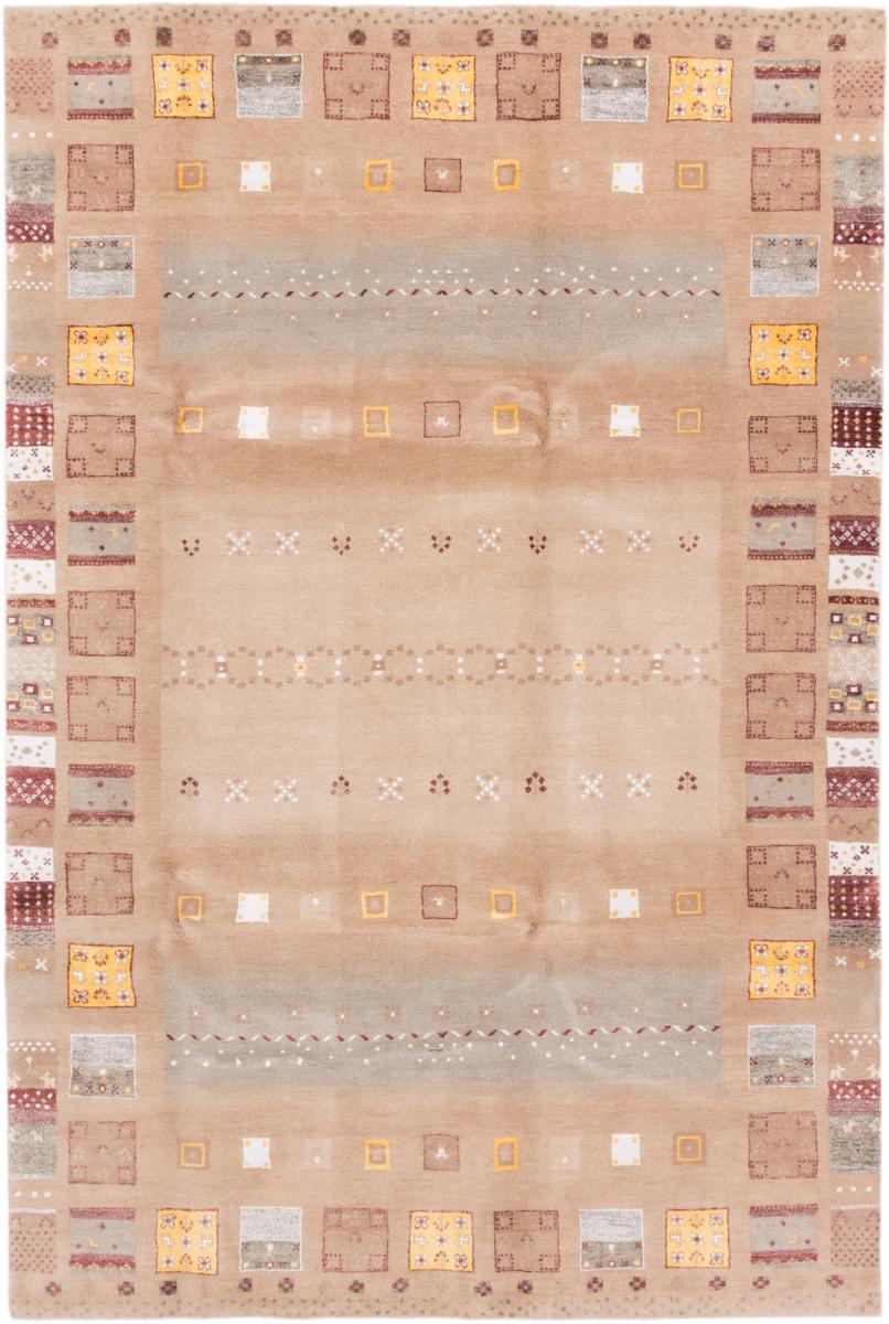 Indiai szőnyeg Gabbeh Loribaft 10'2"x6'10" 10'2"x6'10", Perzsa szőnyeg Kézzel csomózva