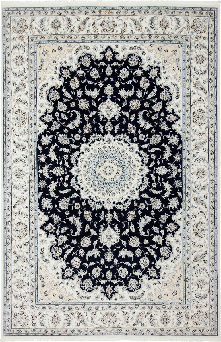 Perzisch tapijt Nain 9La Sherkat Signed 302x199 302x199, Perzisch tapijt Handgeknoopte