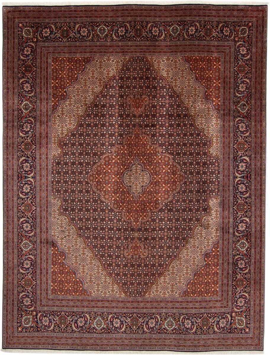 Perzisch tapijt Tabriz 50Raj 12'9"x9'9" 12'9"x9'9", Perzisch tapijt Handgeknoopte