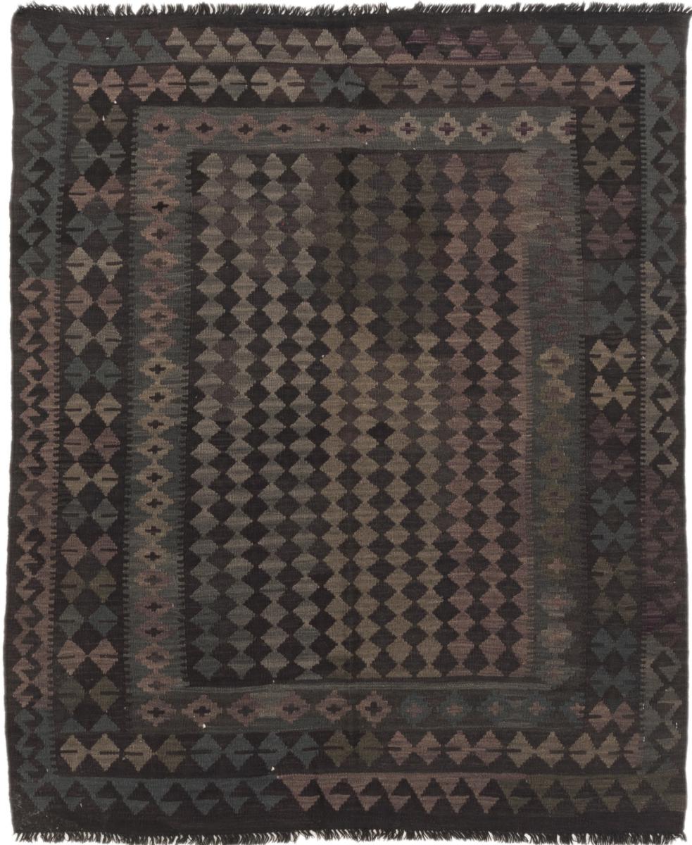 Afghan rug Kilim Afghan Heritage 6'2"x5'3" 6'2"x5'3", Persian Rug Woven by hand