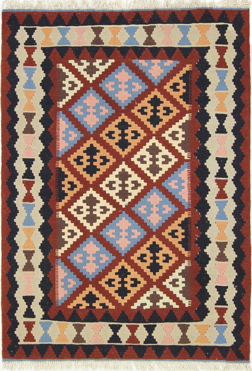  ペルシャ絨毯 キリム Fars 147x99 147x99,  ペルシャ絨毯 手織り