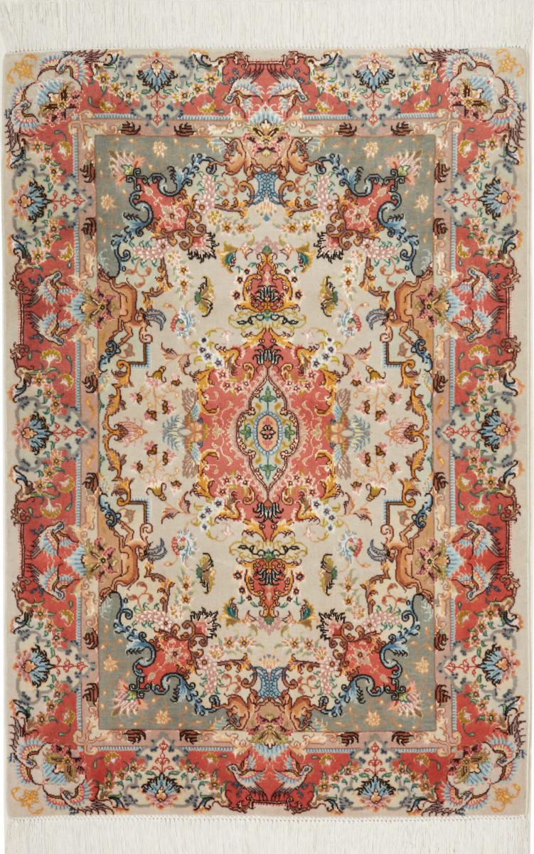 Perzisch tapijt Tabriz 50Raj 3'10"x2'7" 3'10"x2'7", Perzisch tapijt Handgeknoopte