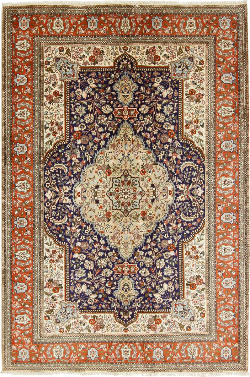 Tapis persan Tabriz 287x197 287x197, Tapis persan Noué à la main