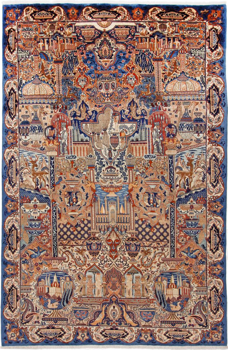 Persian Rug Kaschmar 299x195 299x195, Persian Rug Knotted by hand