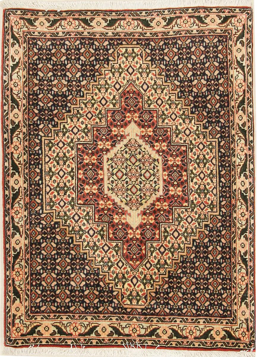 Persian Rug Sanandaj 3'5"x2'6" 3'5"x2'6", Persian Rug Knotted by hand