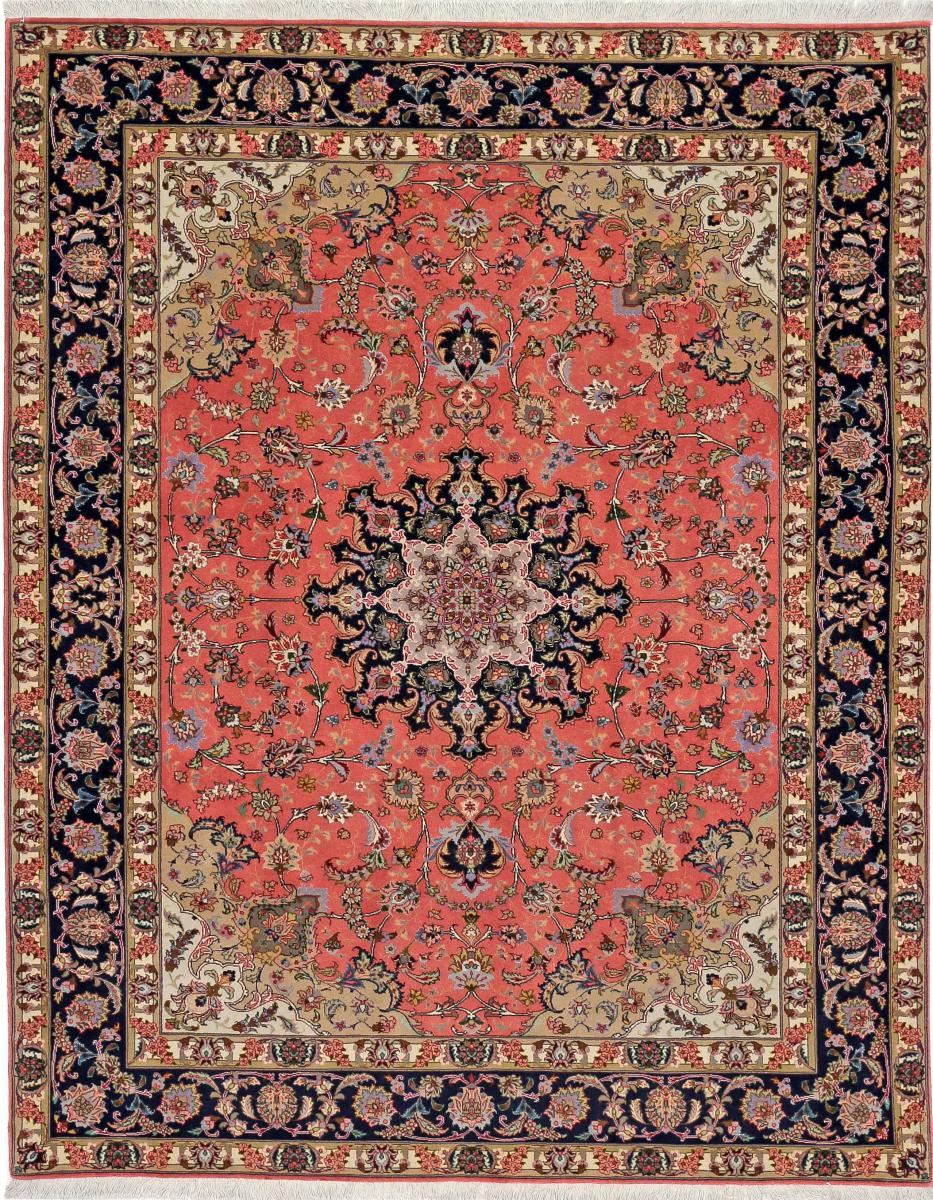 Tapis persan Tabriz 199x156 199x156, Tapis persan Noué à la main