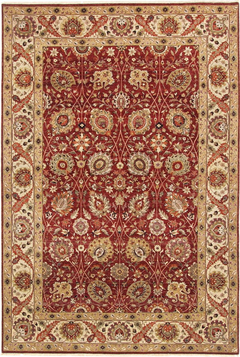 Indiaas tapijt Tabriz Haj Jalili 9'0"x6'0" 9'0"x6'0", Perzisch tapijt Handgeknoopte