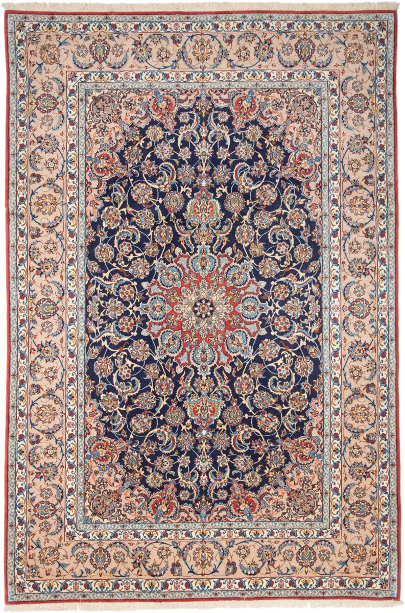 Persialainen matto Isfahan Silkkiloimi 301x201 301x201, Persialainen matto Solmittu käsin