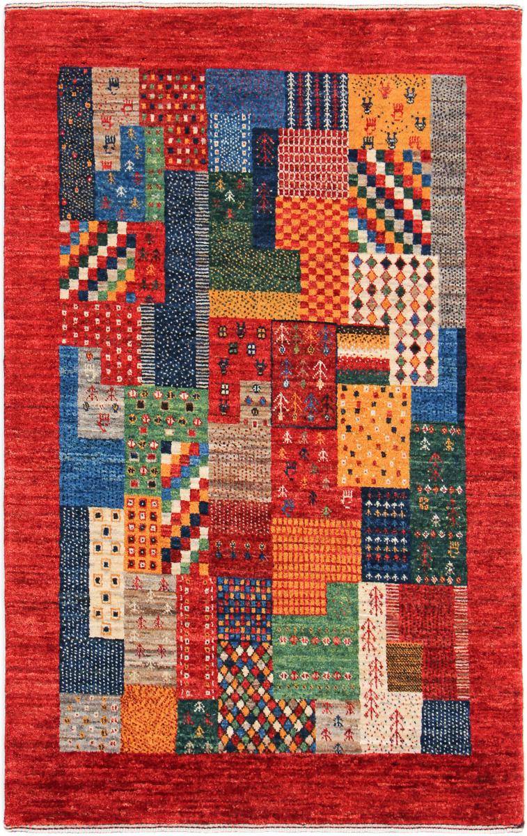  ペルシャ絨毯 ペルシャ ギャッベ ペルシャ ロリbaft Nowbaft 135x83 135x83,  ペルシャ絨毯 手織り