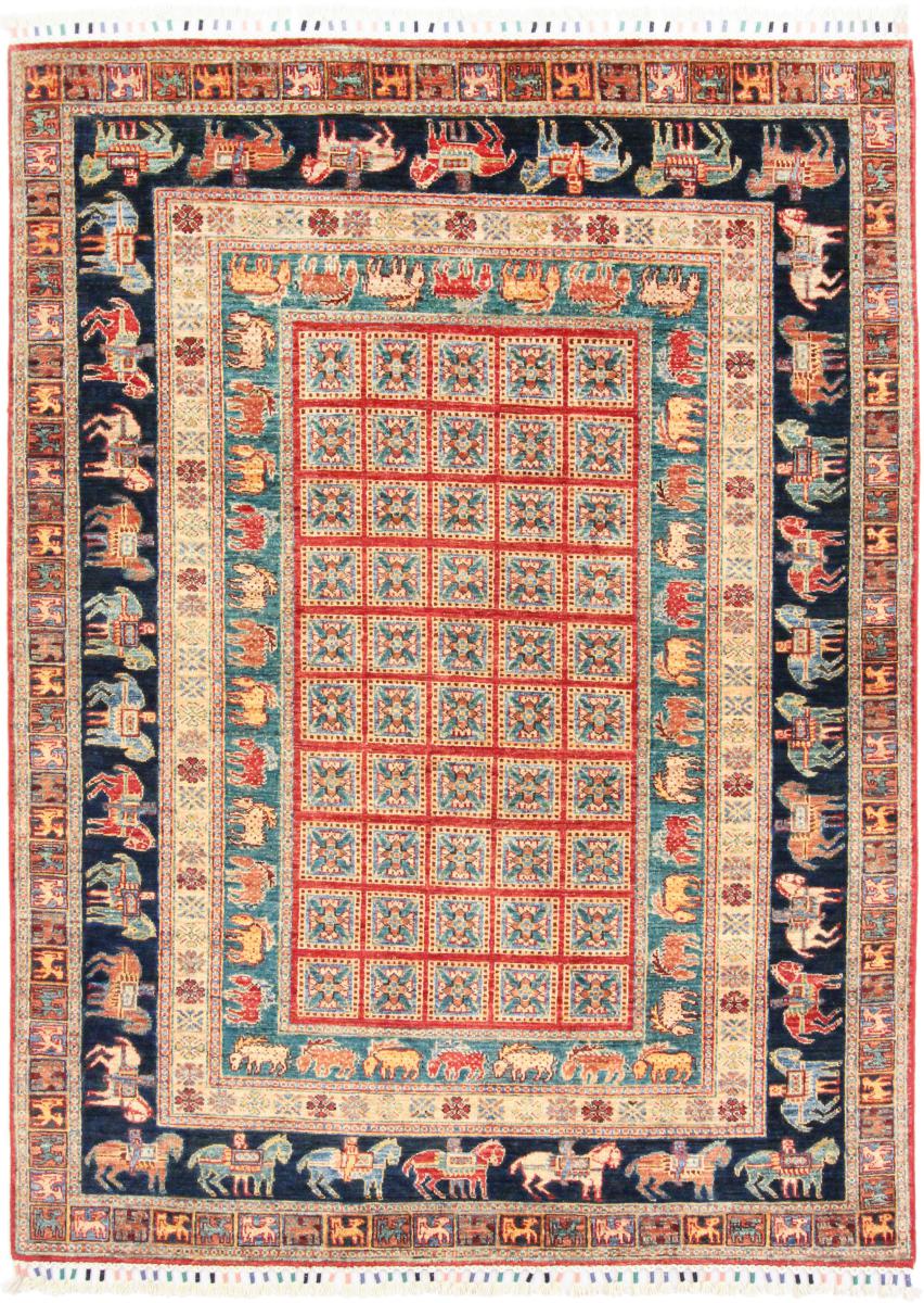 Afghanischer Teppich Arijana Design 200x150 200x150, Perserteppich Handgeknüpft