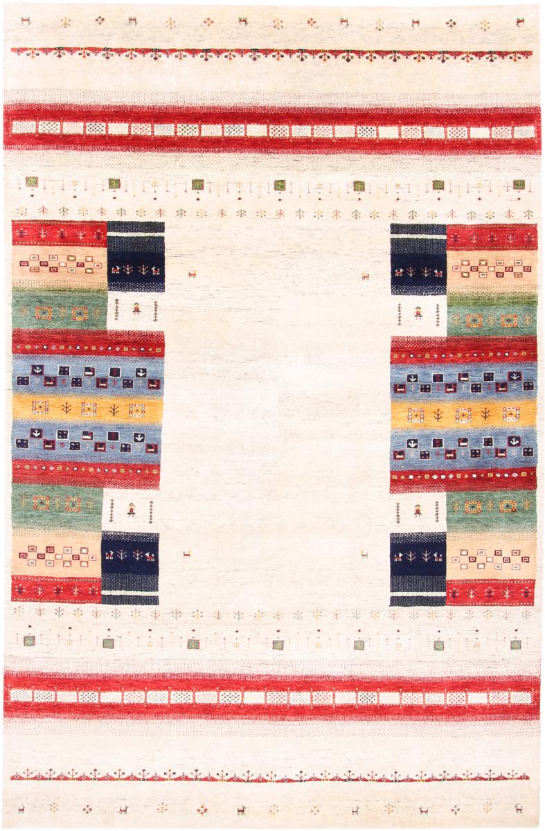Indiaas tapijt Gabbeh Loribaft 9'11"x6'6" 9'11"x6'6", Perzisch tapijt Handgeknoopte