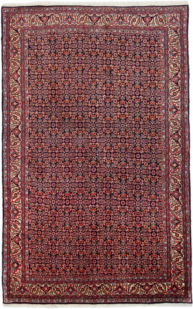 Tapis persan Bidjar Tekab 209x132 209x132, Tapis persan Noué à la main