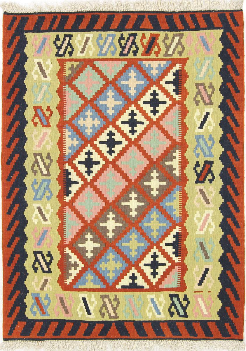 Persisk matta Kilim Fars 141x105 141x105, Persisk matta handvävd 