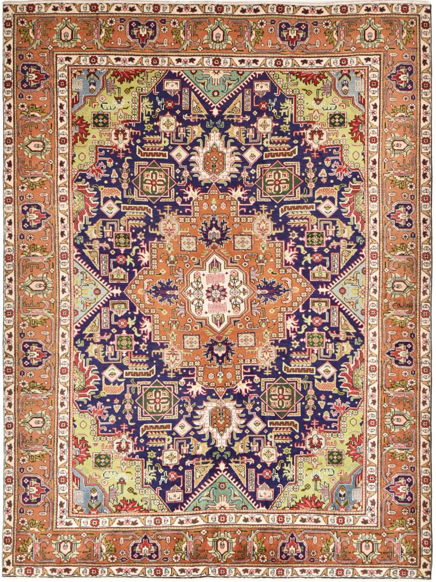 Persian Rug Tabriz 9'3"x6'11" 9'3"x6'11", Persian Rug Knotted by hand