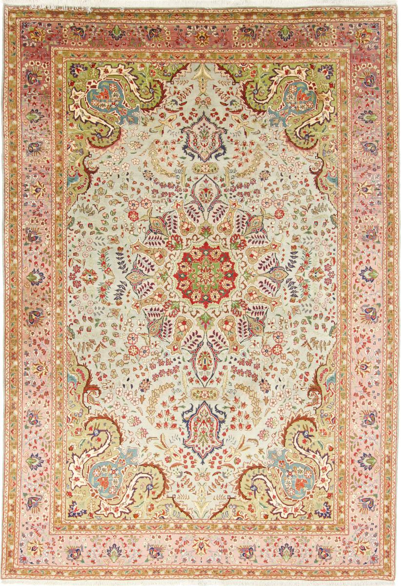 Persian Rug Tabriz 50Raj 296x191 296x191, Persian Rug Knotted by hand