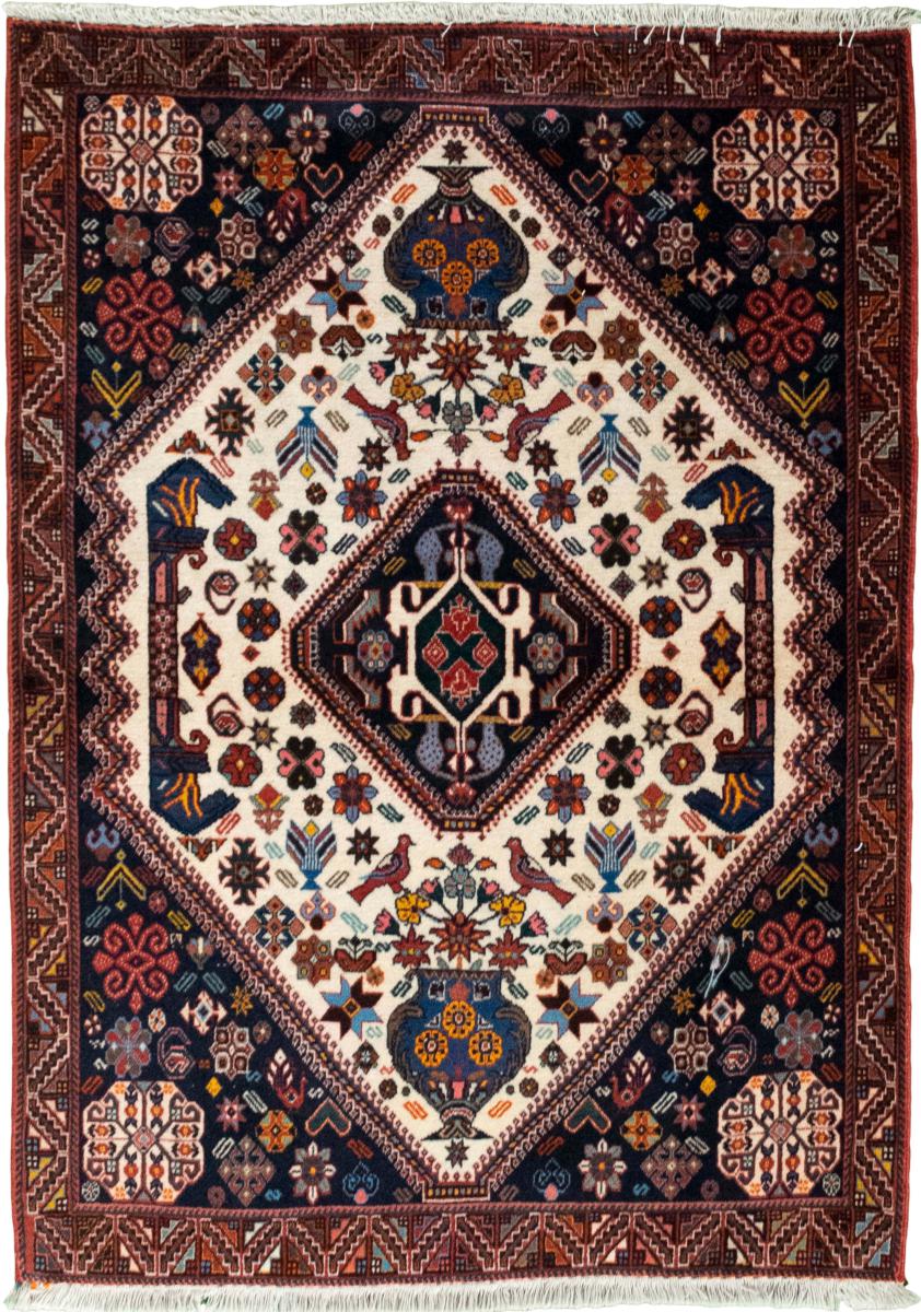 Persian Rug Ghashghai 4'8"x3'4" 4'8"x3'4", Persian Rug Knotted by hand