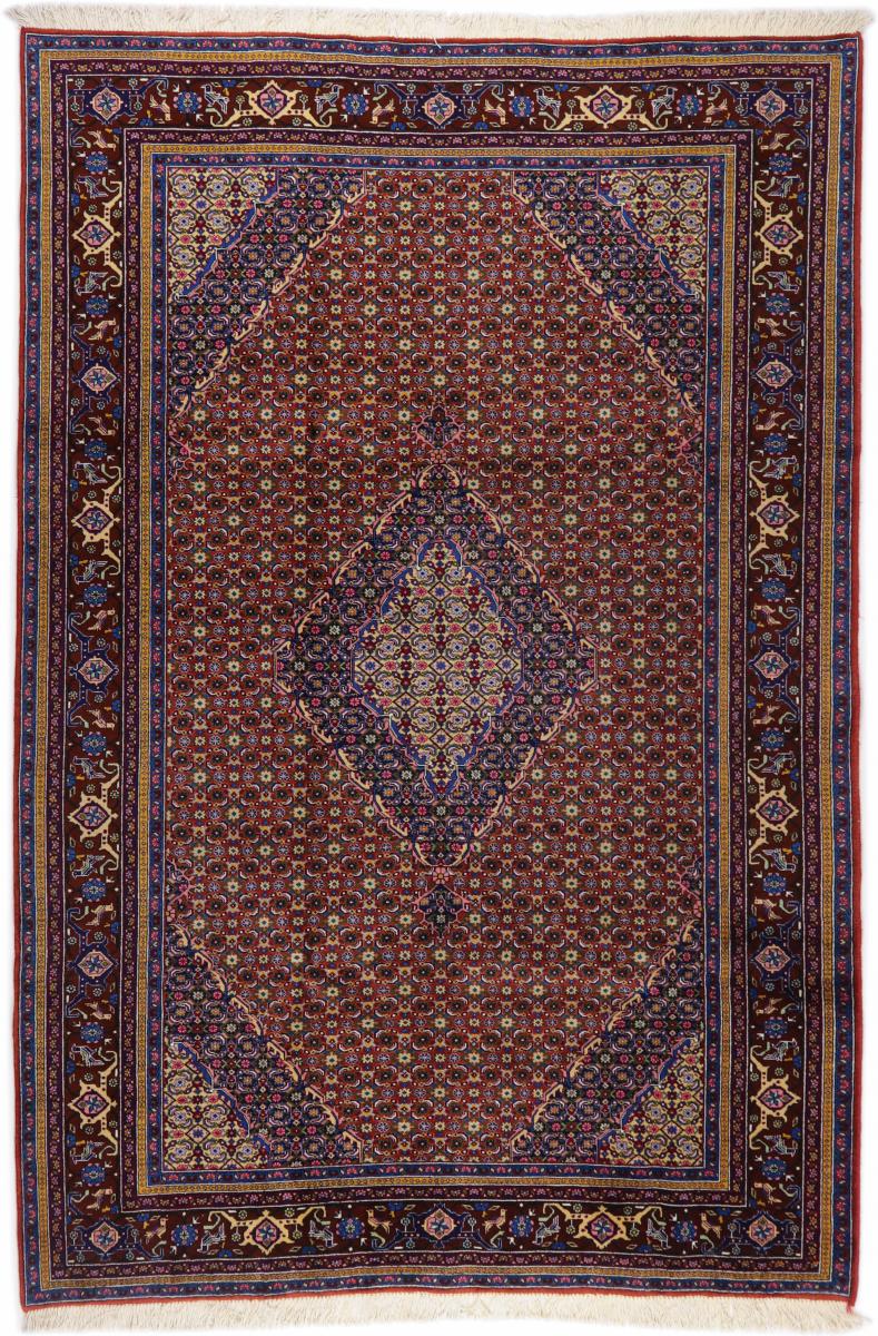 Persian Rug Ardebil 9'6"x6'2" 9'6"x6'2", Persian Rug Knotted by hand