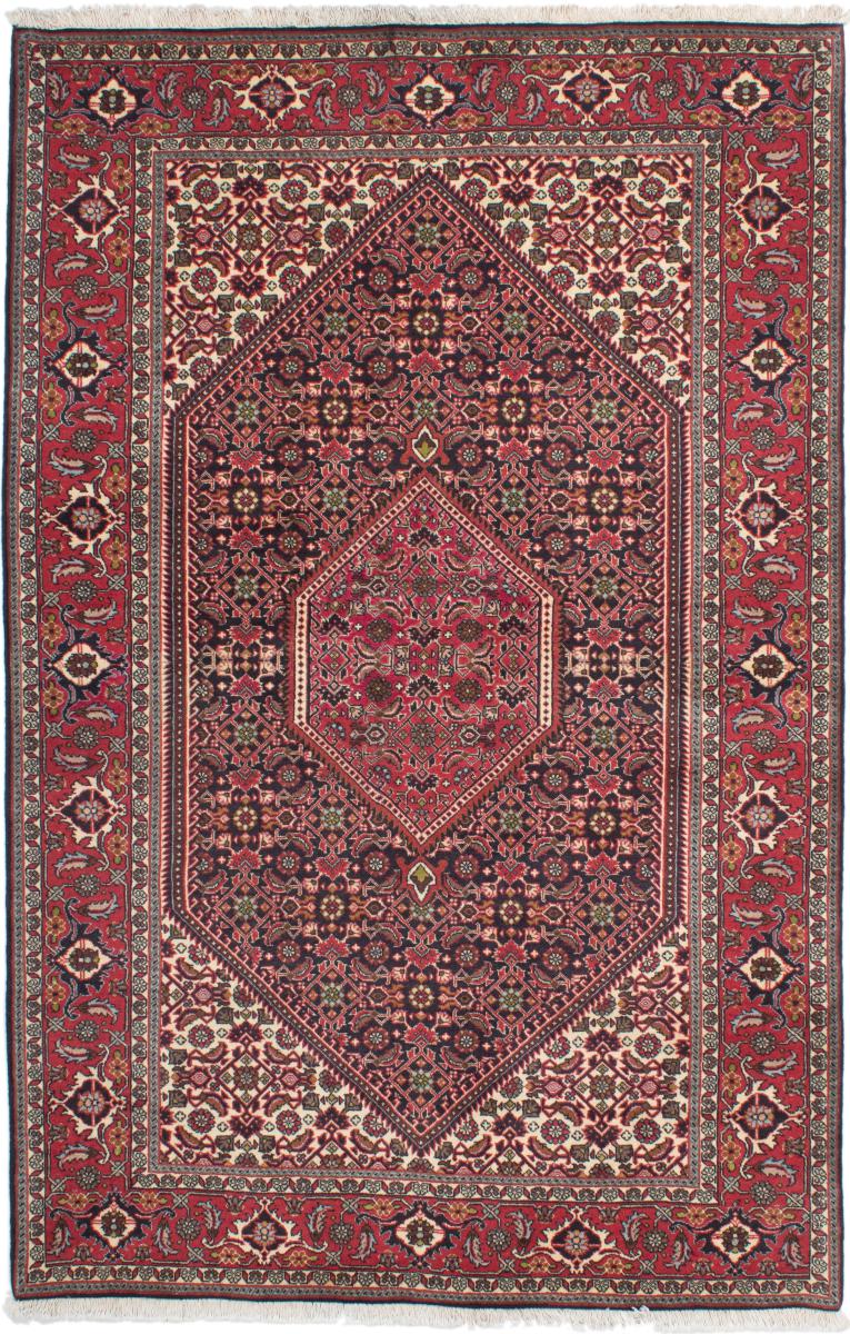 Tapis persan Bidjar Z 217x139 217x139, Tapis persan Noué à la main