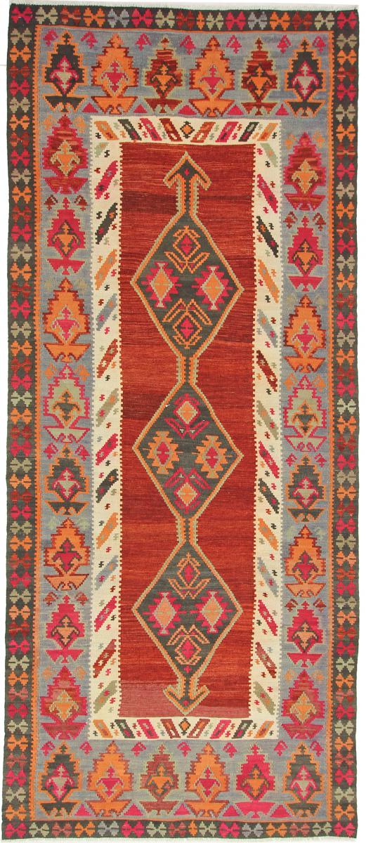  ペルシャ絨毯 キリム Fars Azerbaijan アンティーク 381x163 381x163,  ペルシャ絨毯 手織り