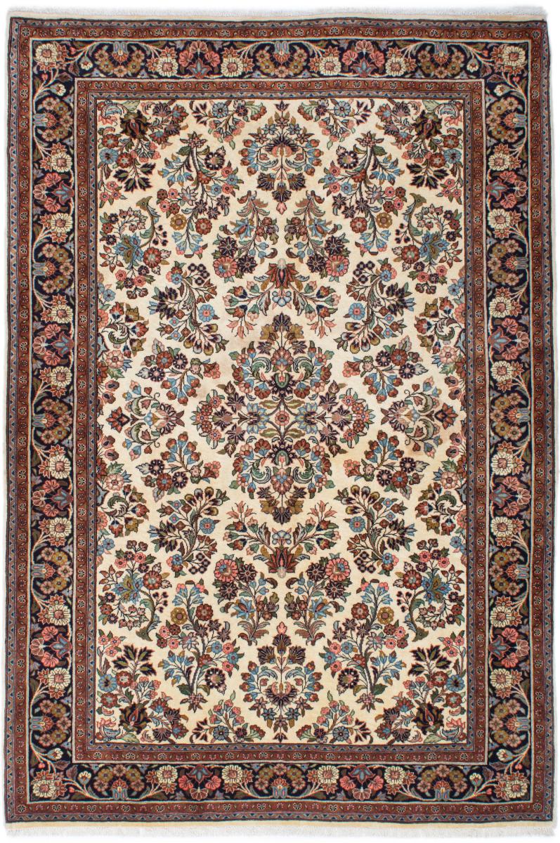 Tapis persan Bidjar 204x137 204x137, Tapis persan Noué à la main