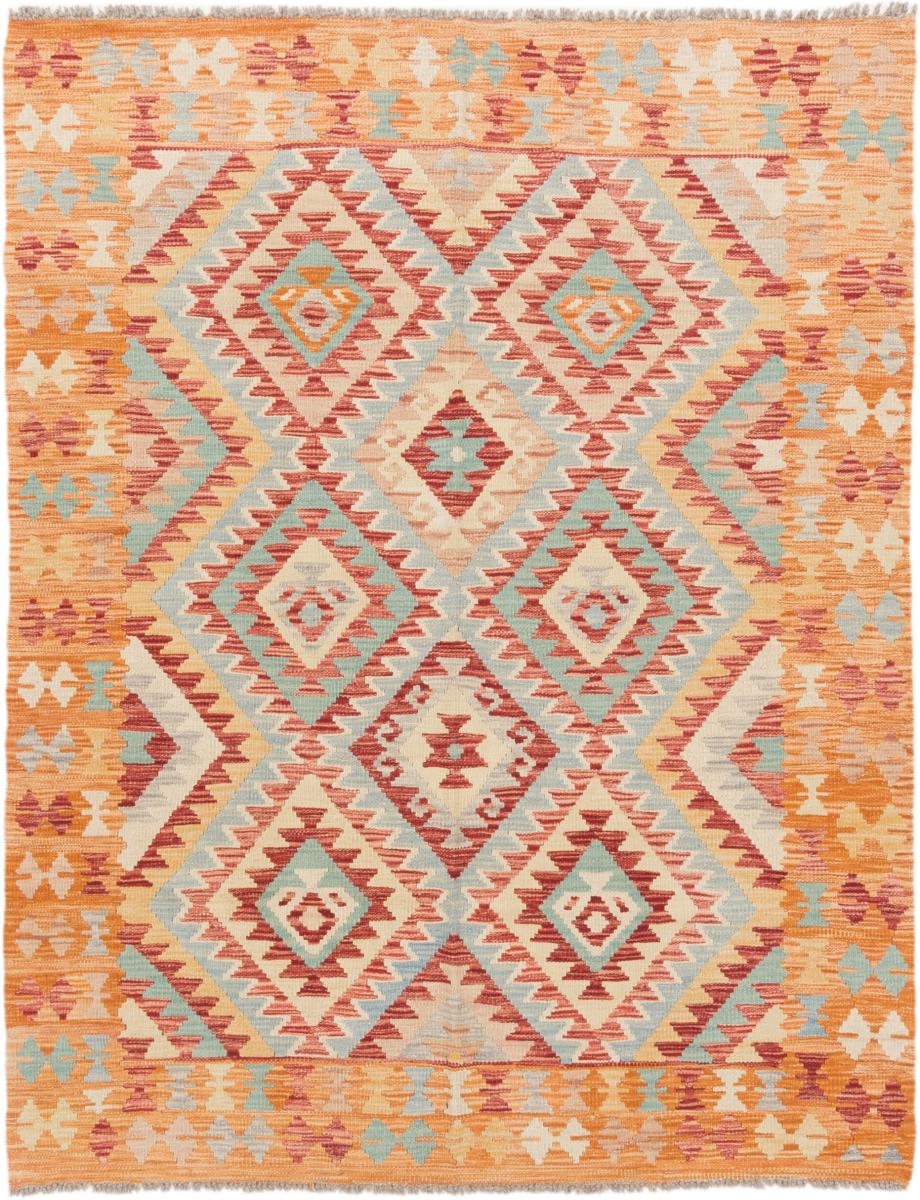 アフガンカーペット キリム アフガン 6'3"x4'10" 6'3"x4'10",  ペルシャ絨毯 手織り