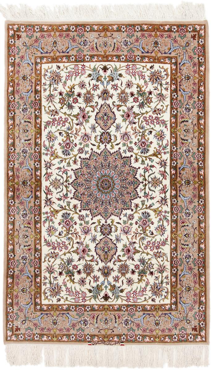 Persian Rug Isfahan Silk Warp 170x109 170x109, Persian Rug Knotted by hand