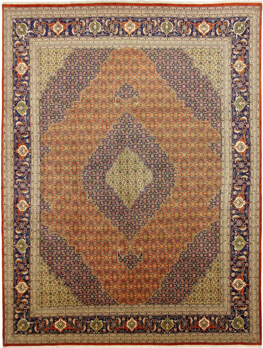 Persian Rug Tabriz 389x301 389x301, Persian Rug Knotted by hand