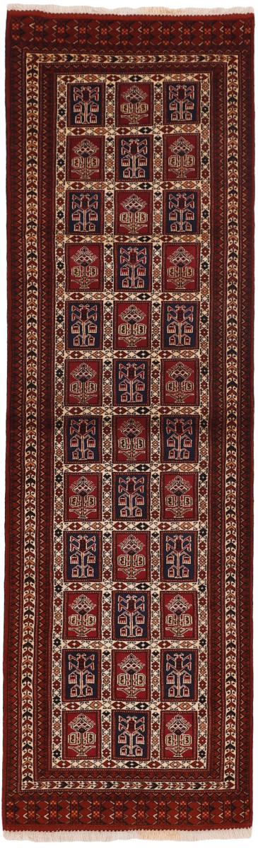 Persian Rug Turkaman 288x87 288x87, Persian Rug Knotted by hand