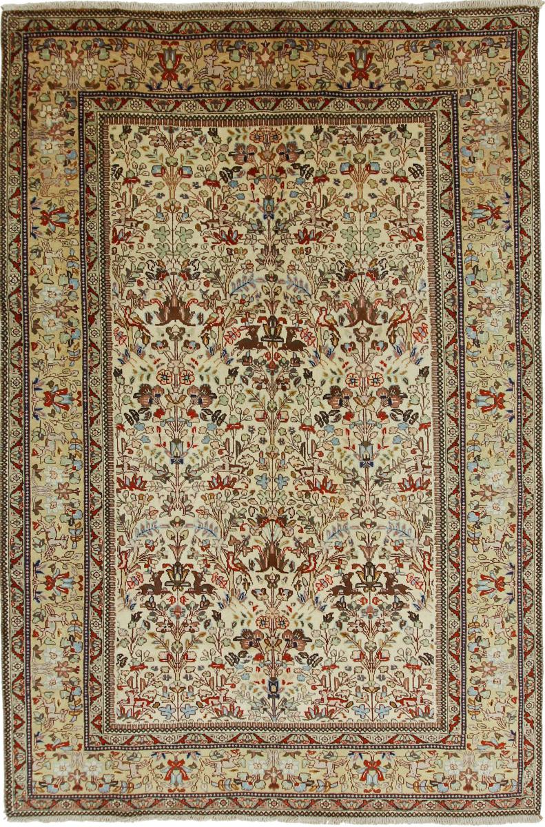 Persisk matta Tabriz 287x197 287x197, Persisk matta Knuten för hand