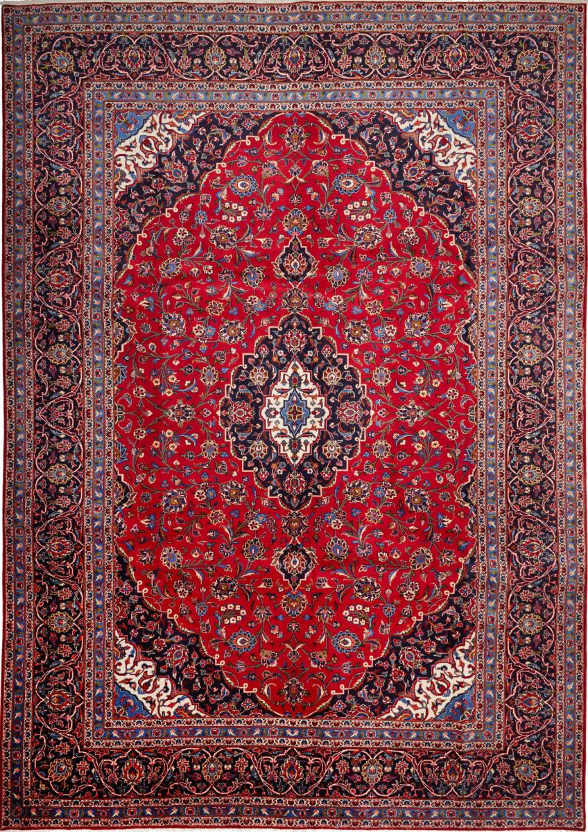Persialainen matto Keshan 13'4"x9'9" 13'4"x9'9", Persialainen matto Solmittu käsin