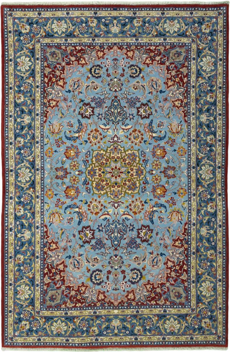 Persian Rug Isfahan 5'5"x3'6" 5'5"x3'6", Persian Rug Knotted by hand