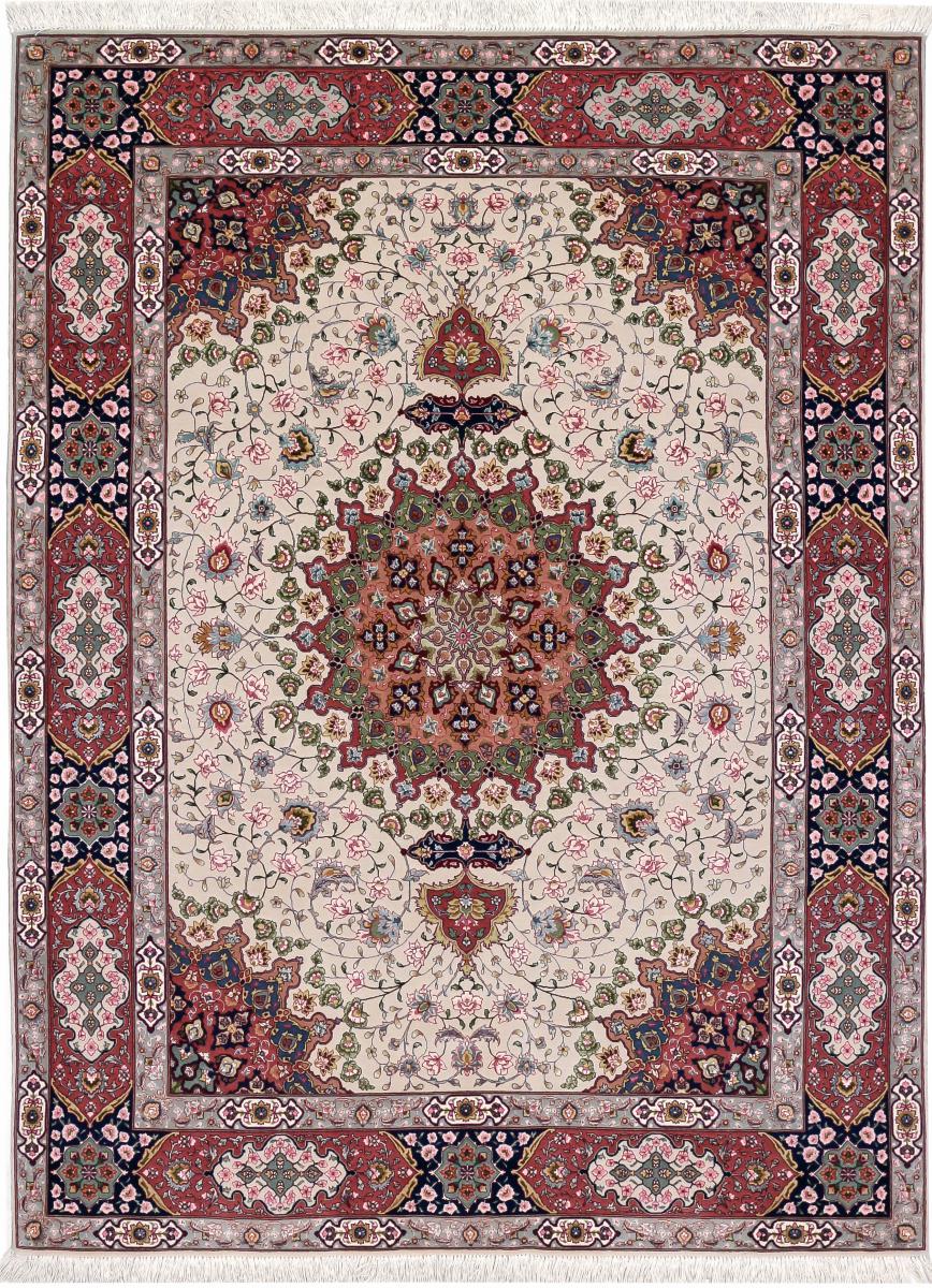 Persian Rug Tabriz 6'9"x4'11" 6'9"x4'11", Persian Rug Knotted by hand