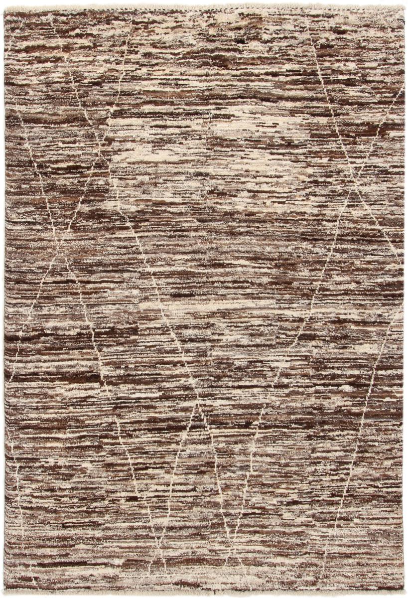 Afghanischer Teppich Berber Maroccan 230x162 230x162, Perserteppich Handgeknüpft