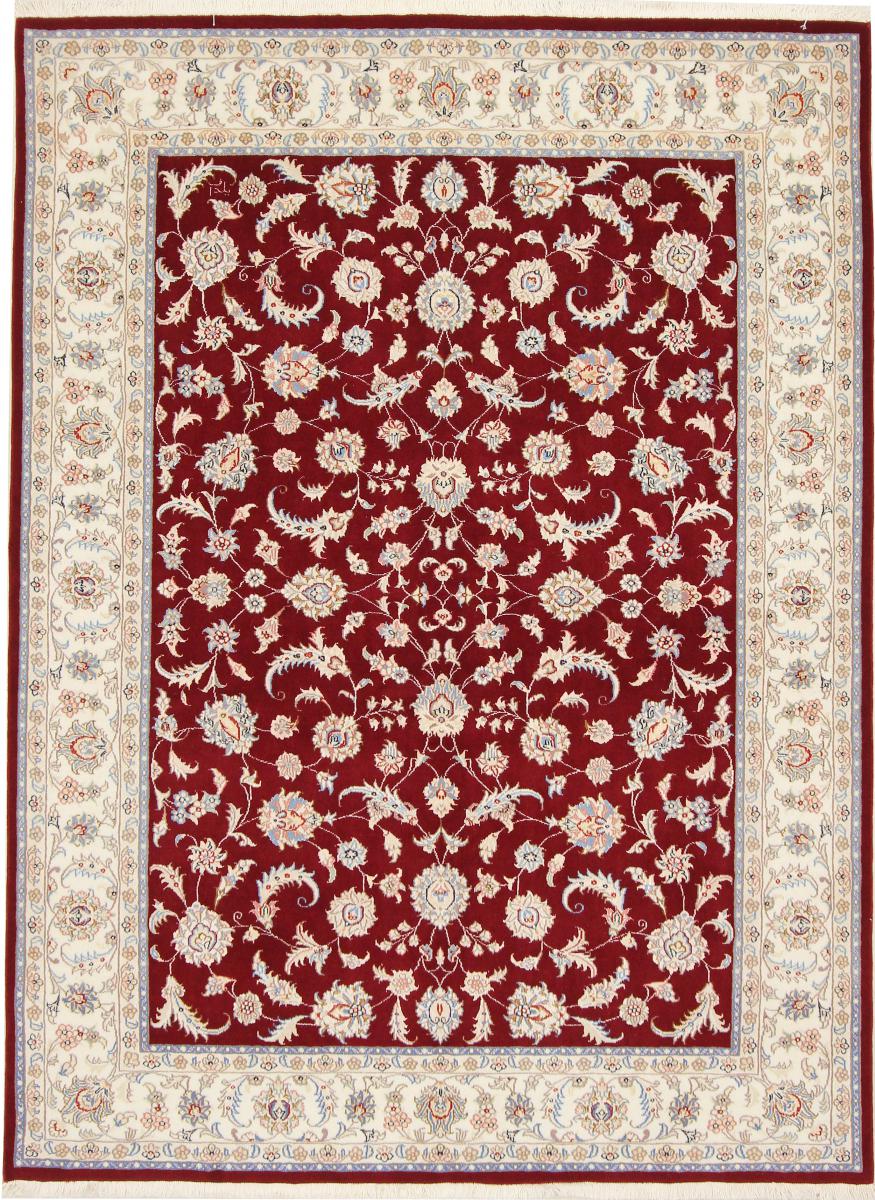 Persian Rug Tabriz Designer 6'7"x4'11" 6'7"x4'11", Persian Rug Knotted by hand